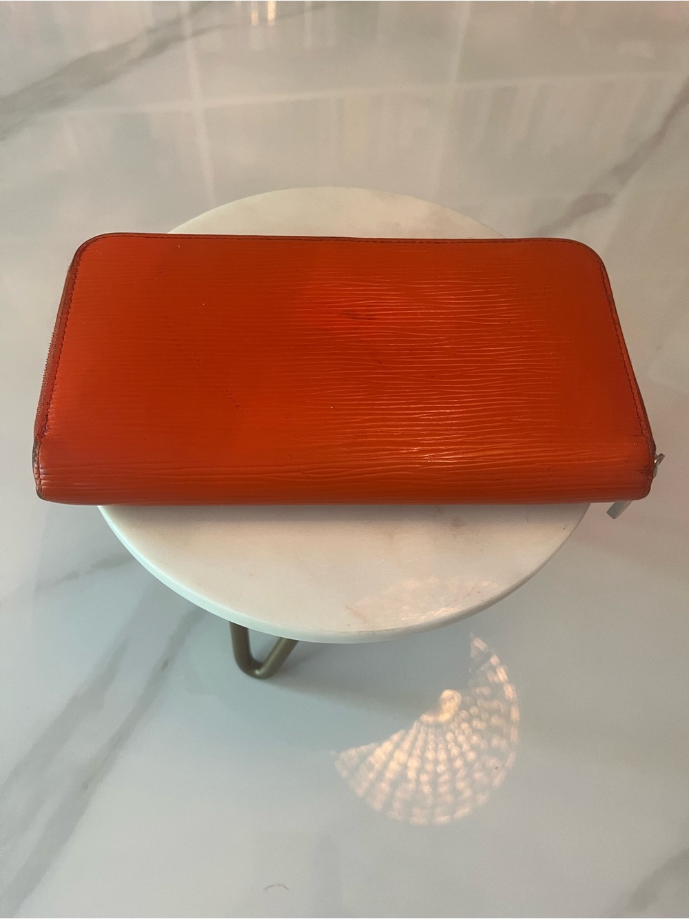 Louis Vuitton Zip-Around Epi Leather Wallet